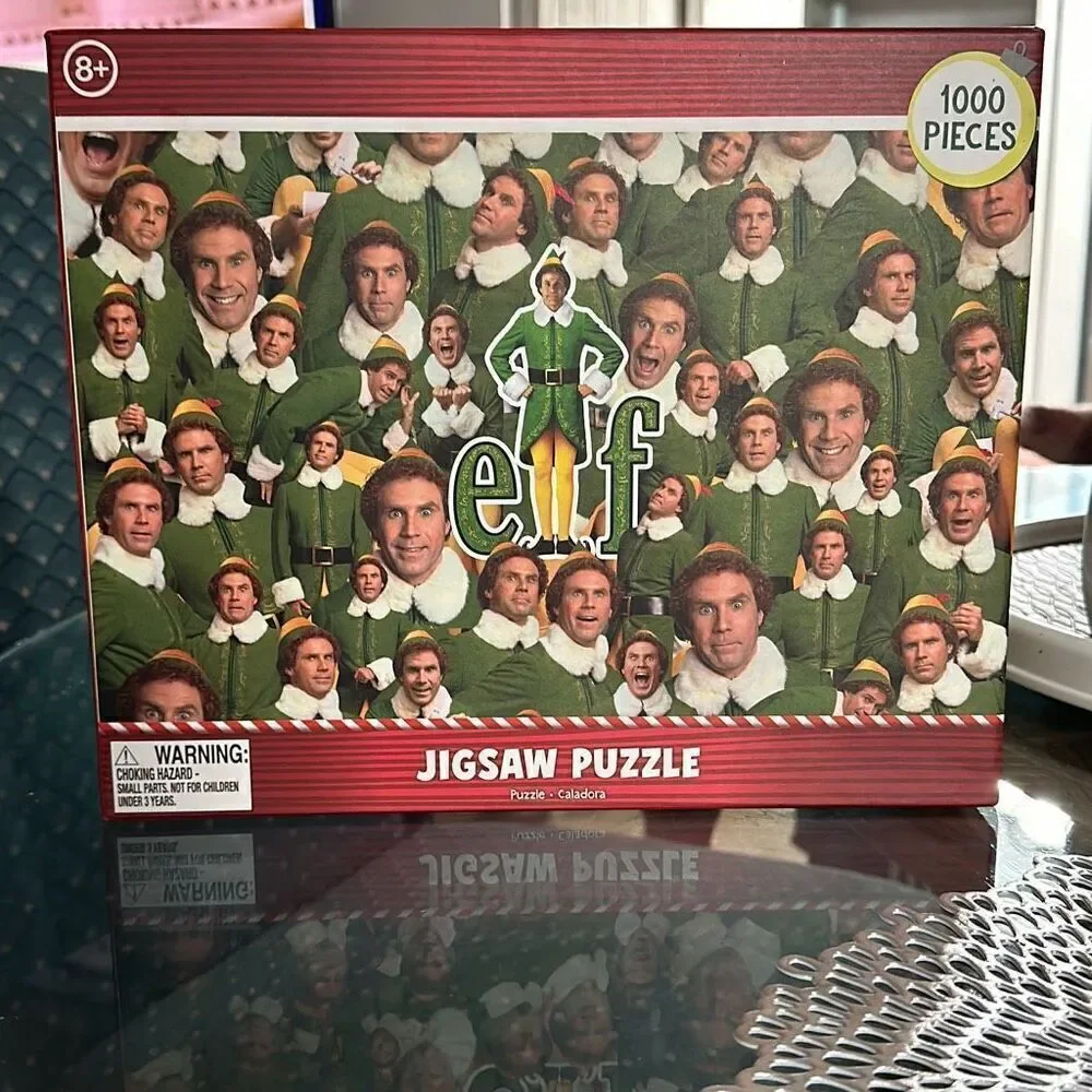Elf The Movie Jigsaw Puzzle 1000 Pieces Christmas Buddy - Will Ferrell - New